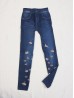 High Waist Denim Style Stretchy Legging (Fleece Lined)